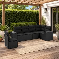 6-Piece Sofa Set for Outdoor Living