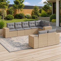 8-Piece Garden Sofa Set