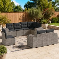 8 Piece Garden Sofa Set - Comfort and Style Combined