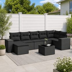 8 Piece Outdoor Sofa Set — Simple and Effective