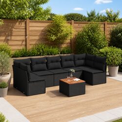 8 Piece Outdoor Garden Sofa Set – Effortless Style