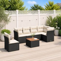 7 Piece Garden Sofa Set: Stylish and Durable