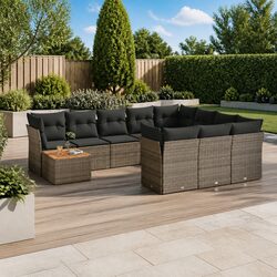 Concise Overview of 11-Piece Garden Sofa Set