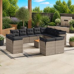 Compact and Stylish 13-Piece Garden Sofa Set