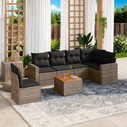 7 Piece Outdoor Sofa Set: Stylish and Functional