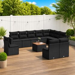 11 Piece Garden Sofa Set - The Essential Outdoor Addition
