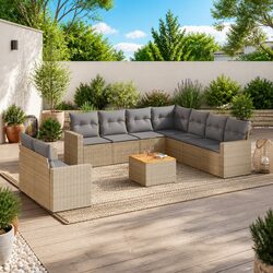 10-Piece Garden Sofa Set