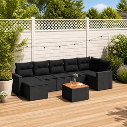 Efficiently Designed 8 Piece Outdoor Sofa Set