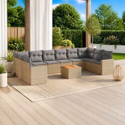 11 Piece Garden Sofa Set: Quality Outdoor Seating