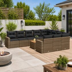 11 Piece Garden Sofa Set