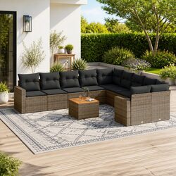 11 Piece Garden Sofa Set - Compact and Stylish