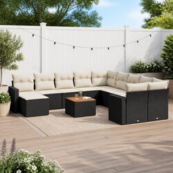 Concise and Confident 12 Piece Garden Sofa Set