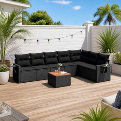 Your Perfect Outdoor Companion: 8 Piece Sofa Set