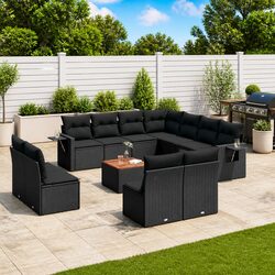 Concise 12 Piece Garden Sofa Set - Easy Setup, High Quality