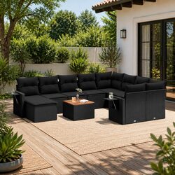 Compact and Stylish 11 Piece Garden Sofa Set