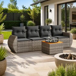 5-Piece Garden Sofa Set: Stylish and Functional