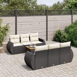 Concise Review of 7 Piece Black Garden Sofa Set