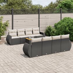 9-Piece Garden Sofa Set: Comfort Meets Functionality