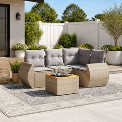 5-Piece Outdoor Sofa Set: Style Meets Functionality