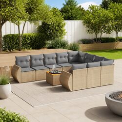 11 Piece Garden Sofa Set