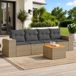 5 Piece Garden Sofa Set - Quick and Easy Setup