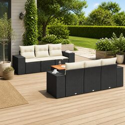 Compact and Comfortable 7 Piece Garden Sofa Set