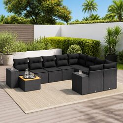 10-Piece Patio Sofa Set: Durable and Stylish