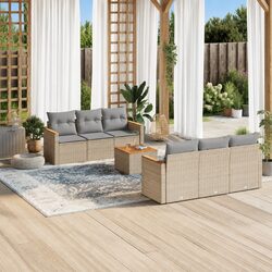 Compact 7 Piece Outdoor Sofa Set for Your Patio