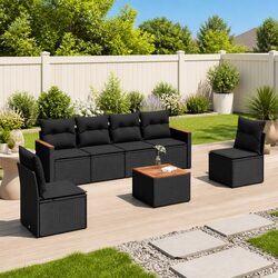 7 Piece Outdoor Sofa Set: Durable and Stylish