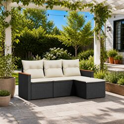 4-Piece Garden Sofa Set: Quality You Can Trust