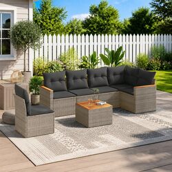7-Piece Garden Sofa Set