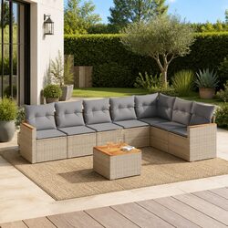 8-Piece Garden Sofa Set: Stylish and Functional