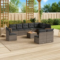 Your New 11-Piece Garden Sofa Set Awaits You
