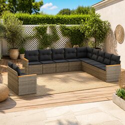 11-Piece Garden Sofa Set