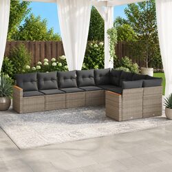 9 Piece Outdoor Sofa Set
