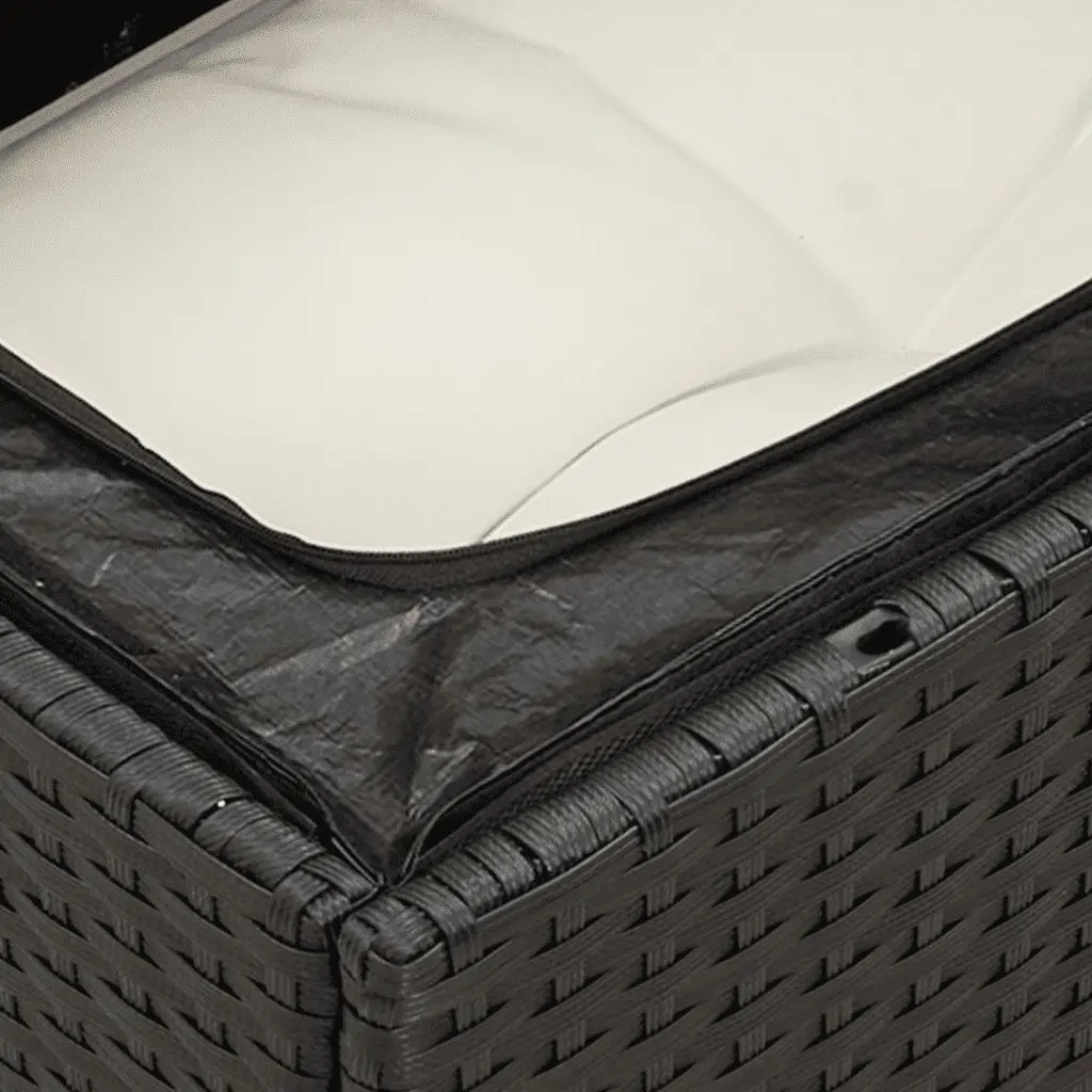 Garden Sofa Set 10 Piece Outdoor Furniture Patio Lounge Black Modular with