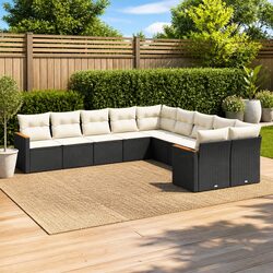 Compact & Stylish 10-Piece Outdoor Furniture Set