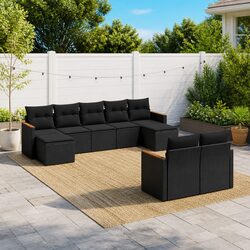 9 Piece Garden Sofa Set