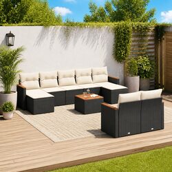 Efficient 10-Piece Garden Sofa Set for Your Outdoors