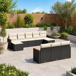 10-Piece Garden Sofa Set for Outdoor Relaxation