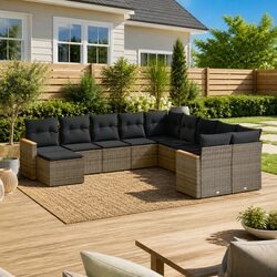 11 Piece Garden Sofa Set