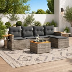 6-Piece Garden Sofa Set