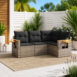 4-Piece Garden Sofa Set for Your Outdoor Needs