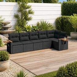Confidently Stylish 6-Piece Patio Sofa Set