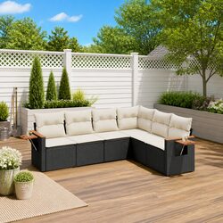 6 Piece Outdoor Sofa Set