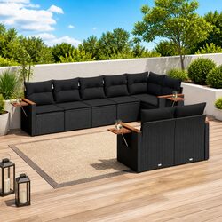 Compact and Elegant 8-Piece Outdoor Sofa Set