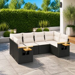 Stylish 6 Piece Garden Sofa Set for Your Outdoor Living