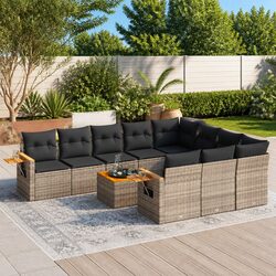 Effortless Outdoor Comfort: 11-Piece Sofa Set