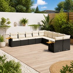10 Piece Garden Sofa Set