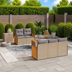 6-Piece Sofa Set for Outdoor Spaces